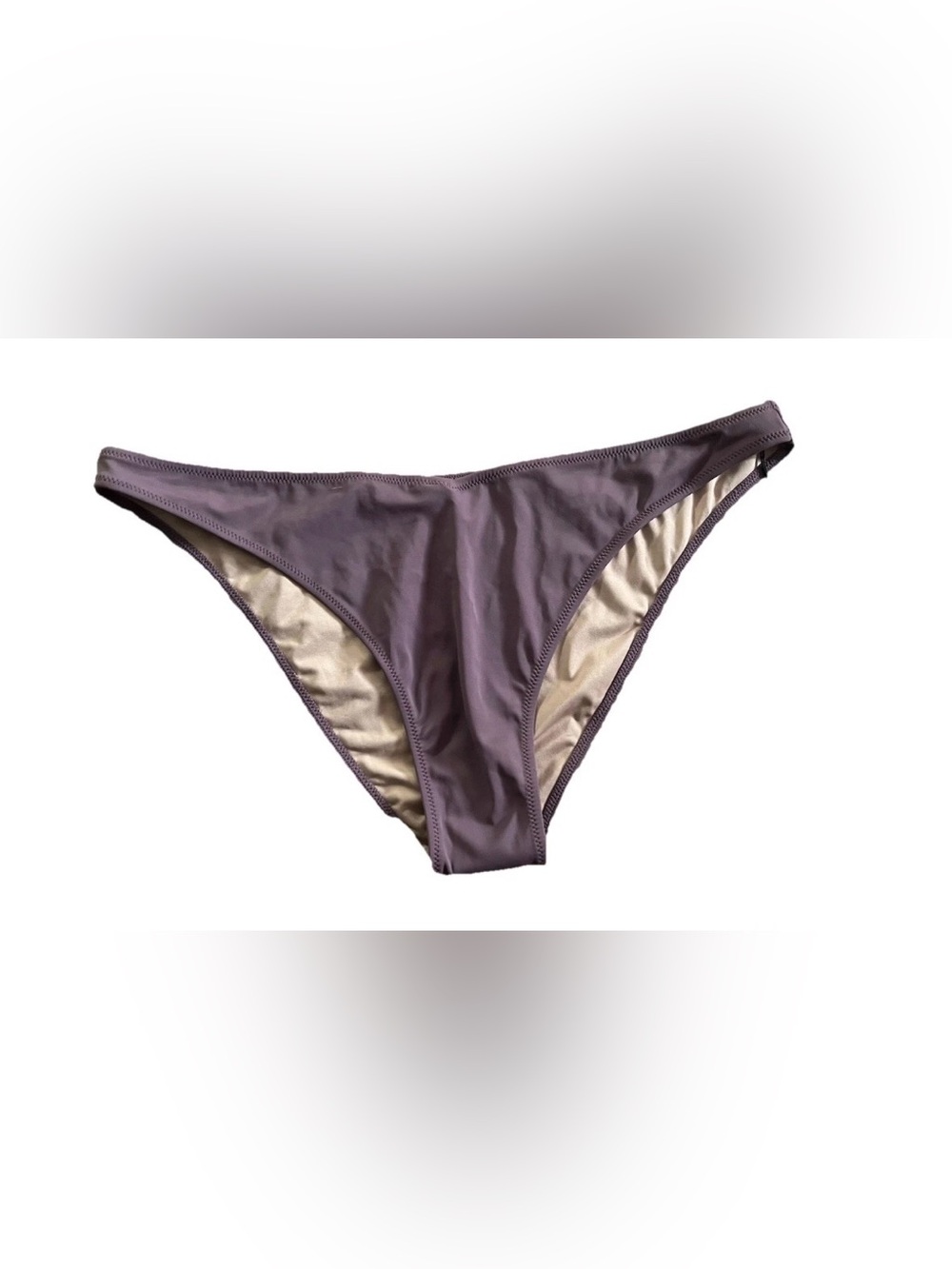 Shade And Shore High Leg Extra Cheeky Purple Bikini Bottoms Size XL NWT Swimwear